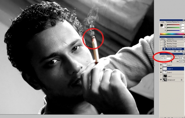 Creation of I Hate Smokers : Step 9